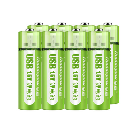 USB Rechargeable 1.5V AA Lithium Battery