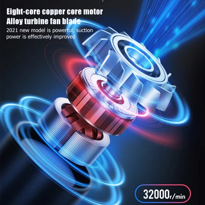 Wireless Rechargeable Mini Car Vacuum Cleaner 