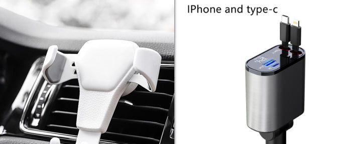 100W USB-C Fast Charging Car Adapter 