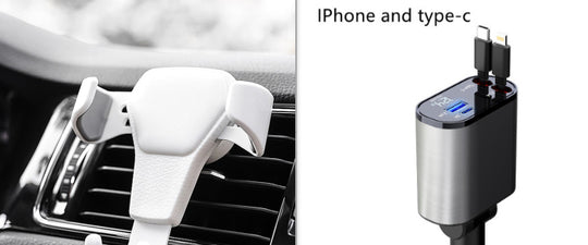 100W USB-C Fast Charging Car Adapter 