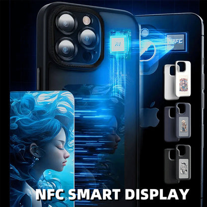 Battery-Free E-Ink Projection Phone Case