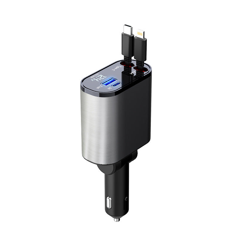 100W USB-C Fast Charging Car Adapter 