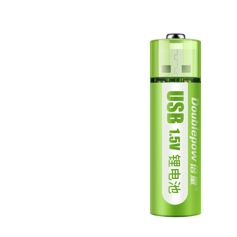USB Rechargeable 1.5V AA Lithium Battery
