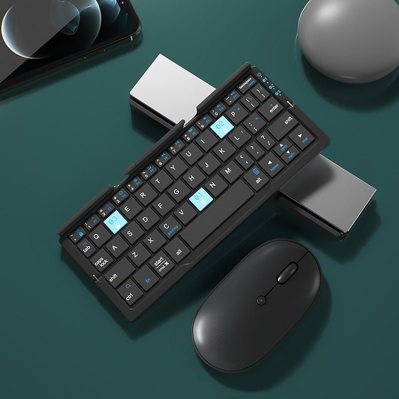 Foldable Bluetooth Keyboard With Stand - YOUR DailyNeeds