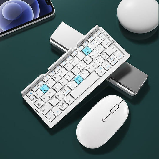 Foldable Bluetooth Keyboard With Stand - YOUR DailyNeeds