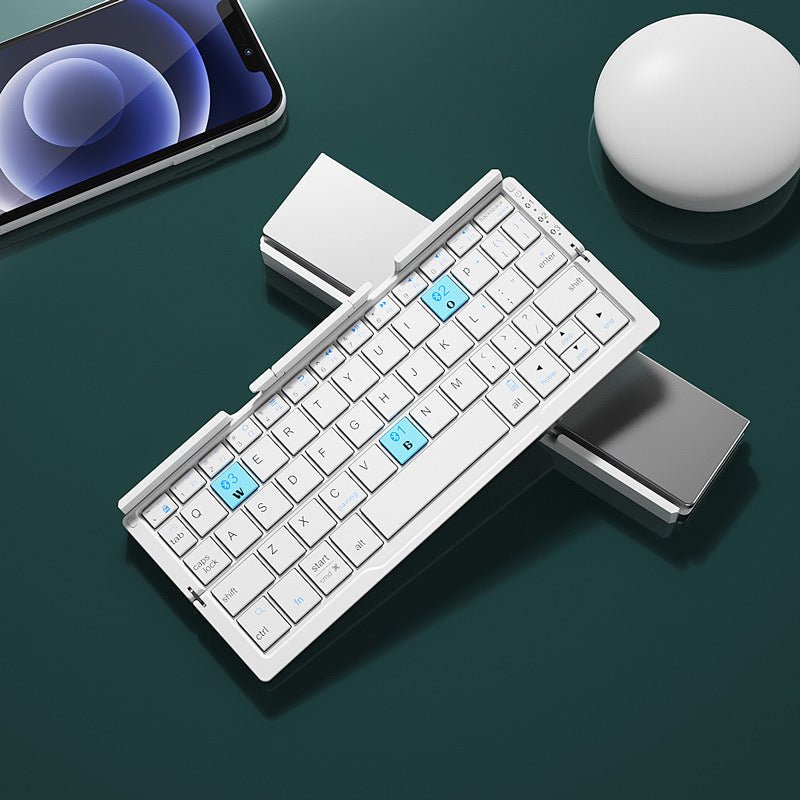 Foldable Bluetooth Keyboard With Stand - YOUR DailyNeeds