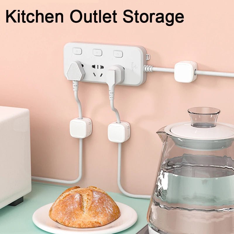 Magnetic Under Desk Cable Clips - YOUR DailyNeeds