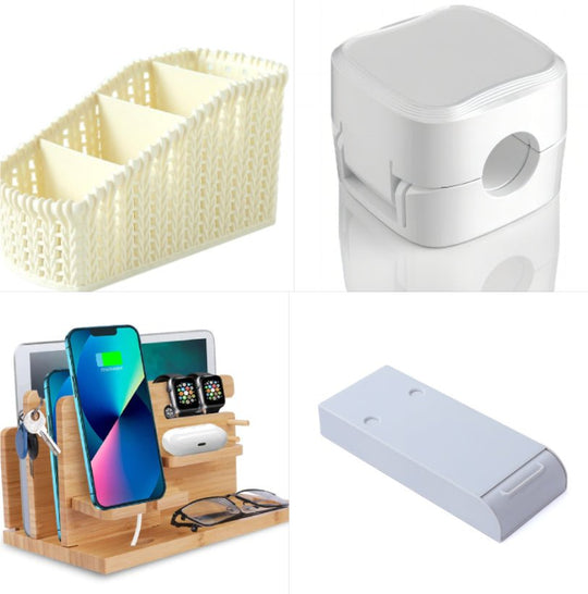 Magnetic Under Desk Cable Clips - YOUR DailyNeeds