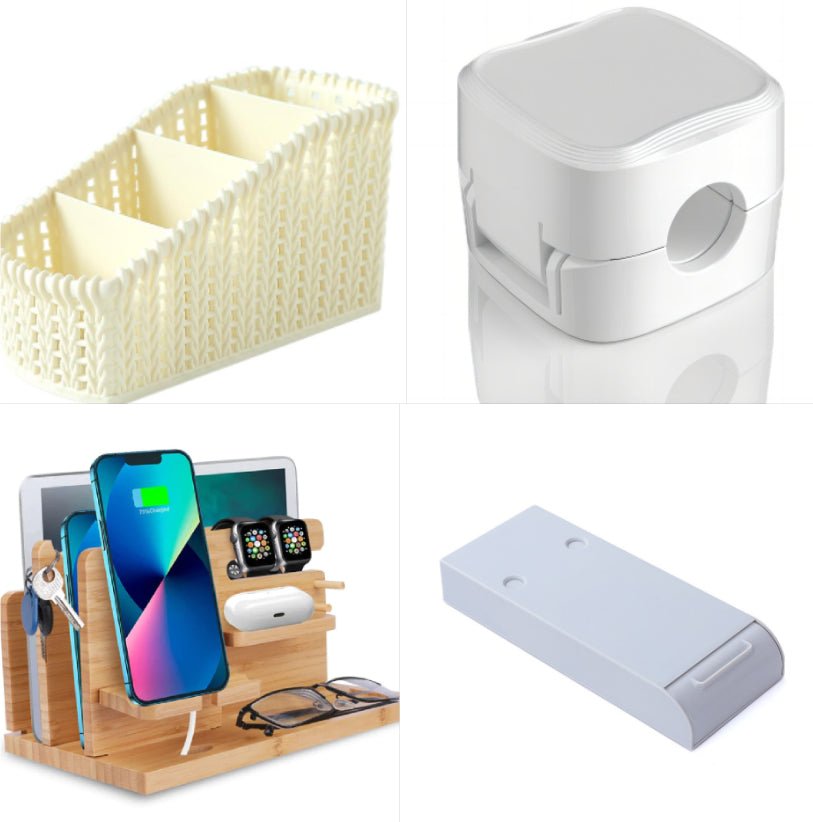 Magnetic Under Desk Cable Clips - YOUR DailyNeeds