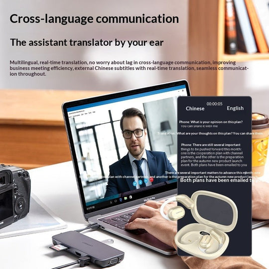 Smart Voice Translation Earbuds - YOUR DailyNeeds