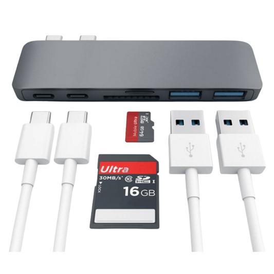 USB-C Hub With SD Card Readers